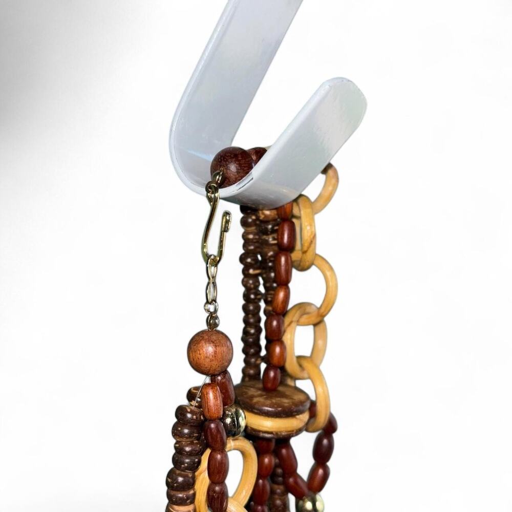 New brown beaded necklace - Picture 5 of 6